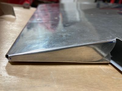 The finished bend.