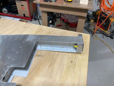 The counter-weight screws are torqued.