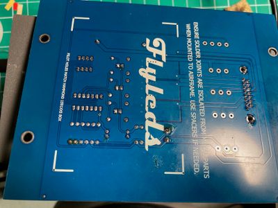 The back side of the controller
