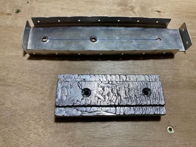 Counterbalance countersinked