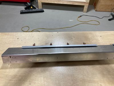 The angle drilled to the channel.