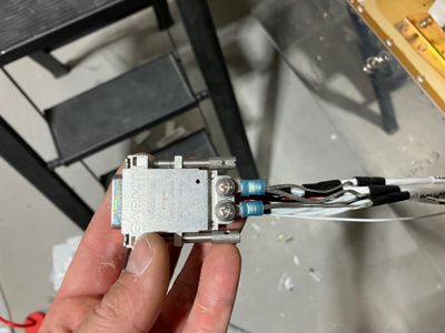 A finished connector.