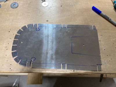 The material for the new part.