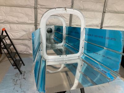 Starting the aft fuselage assembly