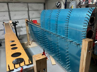 Continuing work on the right wing