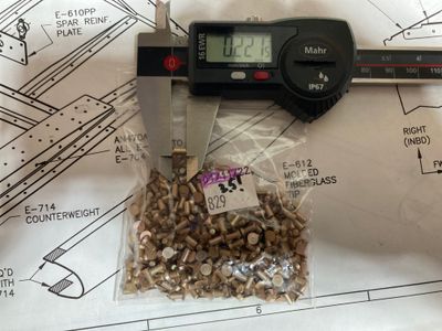 Oopsie -- wrong rivet size.