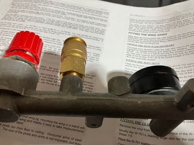 Compressor manifold broke!