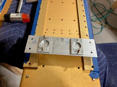 Cut the lightening holes.