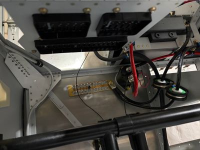 View of the panel from the bottom