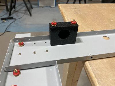 The blocks are drilled.