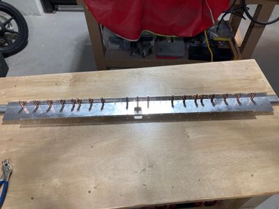Parts drilled to each other.