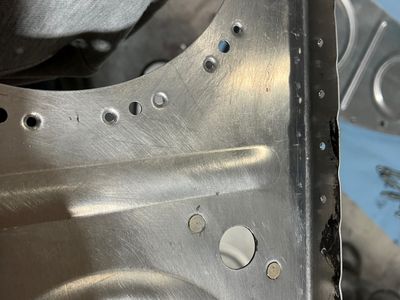 The outside view of the bracket.