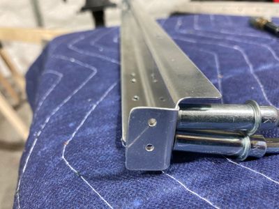 The doubler is drilled.
