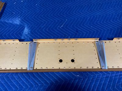 More nutplates and the column mounts.