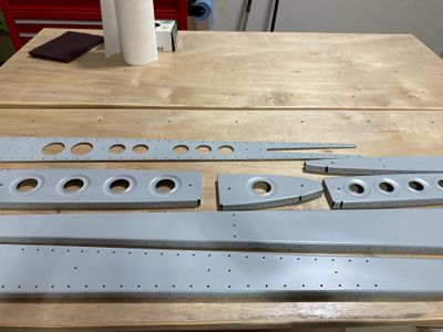 Priming the vertical stabilizer